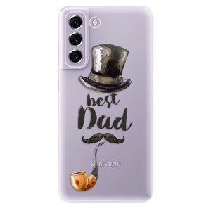 Odolné silikónové puzdro iSaprio - Best Dad - Samsung Galaxy S21 FE 5G