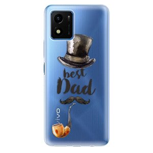 Odolné silikónové puzdro iSaprio - Best Dad - Vivo Y01