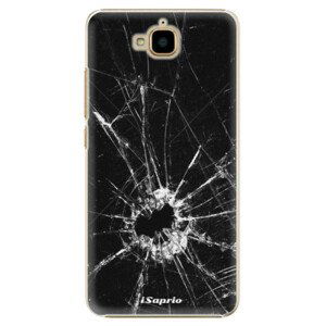 Plastové puzdro iSaprio - Broken Glass 10 - Huawei Y6 Pro