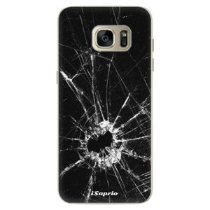 Silikónové puzdro iSaprio - Broken Glass 10 - Samsung Galaxy S7 Edge