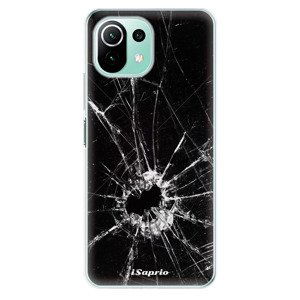 Odolné silikónové puzdro iSaprio - Broken Glass 10 - Xiaomi Mi 11 Lite