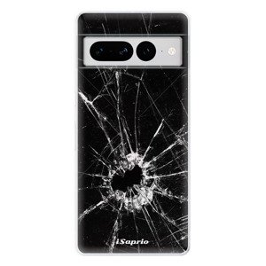 Odolné silikónové puzdro iSaprio - Broken Glass 10 - Google Pixel 7 Pro 5G