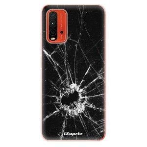 Odolné silikónové puzdro iSaprio - Broken Glass 10 - Xiaomi Redmi 9T