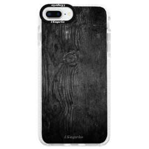Silikónové púzdro Bumper iSaprio - Black Wood 13 - iPhone 8 Plus