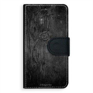 Univerzálne flipové puzdro iSaprio - Black Wood 13 - Flip S