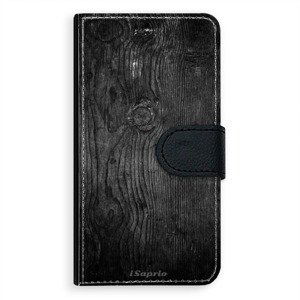 Univerzálne flipové puzdro iSaprio - Black Wood 13 - Flip XL