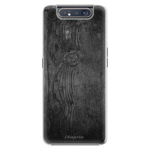 Plastové puzdro iSaprio - Black Wood 13 - Samsung Galaxy A80