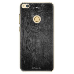 Plastové puzdro iSaprio - Black Wood 13 - Huawei Honor 8 Lite