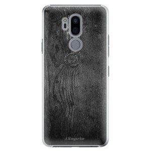 Plastové puzdro iSaprio - Black Wood 13 - LG G7