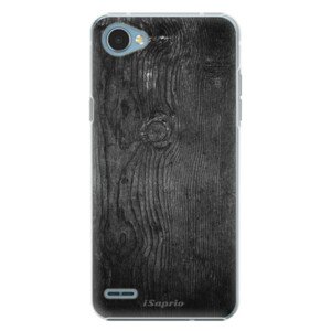 Plastové puzdro iSaprio - Black Wood 13 - LG Q6