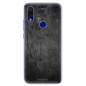 Plastové puzdro iSaprio - Black Wood 13 - Xiaomi Redmi 7