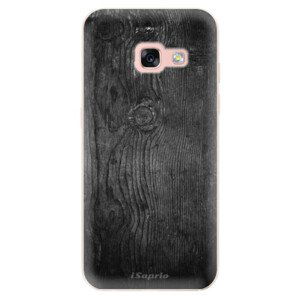 Odolné silikónové puzdro iSaprio - Black Wood 13 - Samsung Galaxy A3 2017