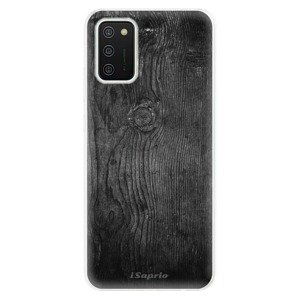 Odolné silikónové puzdro iSaprio - Black Wood 13 - Samsung Galaxy A02s