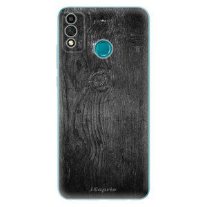 Odolné silikónové puzdro iSaprio - Black Wood 13 - Honor 9X Lite