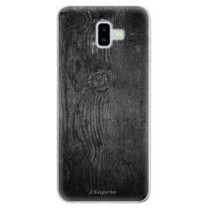 Odolné silikónové puzdro iSaprio - Black Wood 13 - Samsung Galaxy J6+