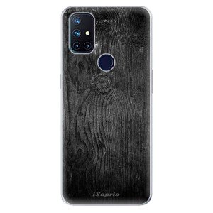 Odolné silikónové puzdro iSaprio - Black Wood 13 - OnePlus Nord N10 5G