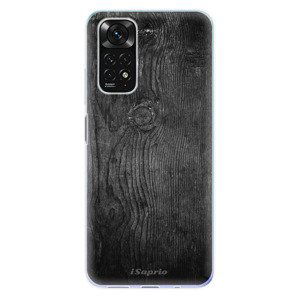 Odolné silikónové puzdro iSaprio - Black Wood 13 - Xiaomi Redmi Note 11 / Note 11S