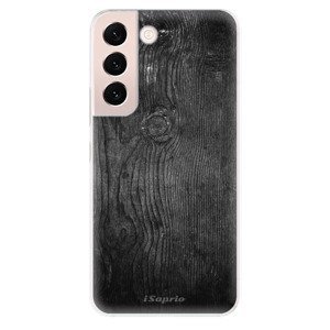 Odolné silikónové puzdro iSaprio - Black Wood 13 - Samsung Galaxy S22 5G