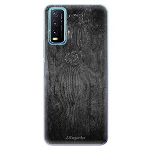 Odolné silikónové puzdro iSaprio - Black Wood 13 - Vivo Y20s