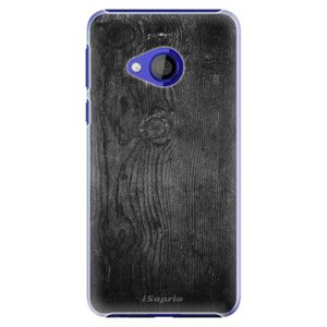 Plastové puzdro iSaprio - Black Wood 13 - HTC U Play