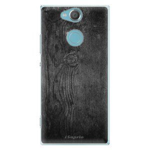 Plastové puzdro iSaprio - Black Wood 13 - Sony Xperia XA2