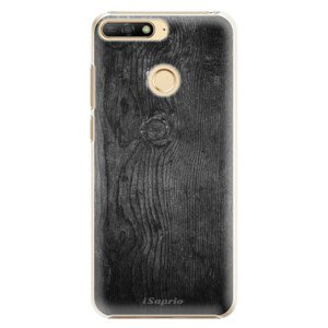 Plastové puzdro iSaprio - Black Wood 13 - Huawei Y6 Prime 2018