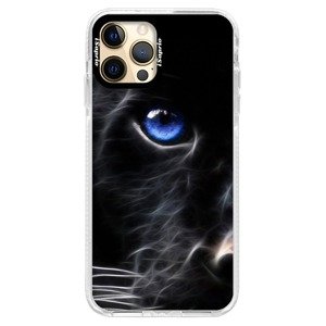 Silikónové puzdro Bumper iSaprio - Black Puma - iPhone 12 Pro Max