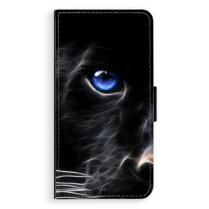 Flipové puzdro iSaprio - Black Puma - iPhone XS Max