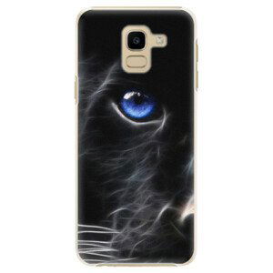 Plastové puzdro iSaprio - Black Puma - Samsung Galaxy J6