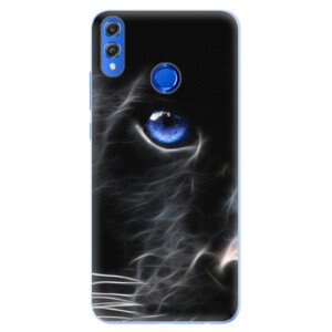 Silikónové puzdro iSaprio - Black Puma - Huawei Honor 8X