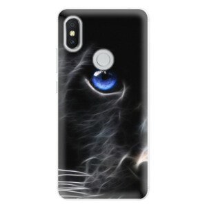 Silikónové puzdro iSaprio - Black Puma - Xiaomi Redmi S2