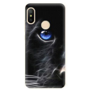 Odolné silikónové puzdro iSaprio - Black Puma - Xiaomi Mi A2 Lite