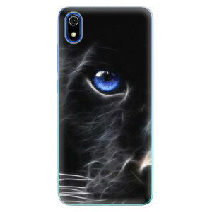 Odolné silikónové puzdro iSaprio - Black Puma - Xiaomi Redmi 7A