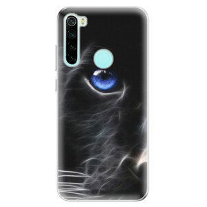 Odolné silikónové puzdro iSaprio - Black Puma - Xiaomi Redmi Note 8