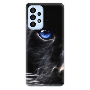 Odolné silikónové puzdro iSaprio - Black Puma - Samsung Galaxy A53 5G