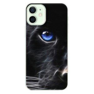 Odolné silikónové puzdro iSaprio - Black Puma - iPhone 12