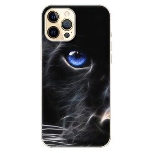 Odolné silikónové puzdro iSaprio - Black Puma - iPhone 12 Pro Max