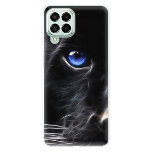 Odolné silikónové puzdro iSaprio - Black Puma - Samsung Galaxy M53 5G