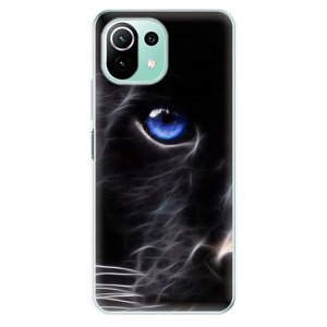 Odolné silikónové puzdro iSaprio - Black Puma - Xiaomi Mi 11 Lite