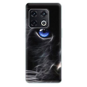 Odolné silikónové puzdro iSaprio - Black Puma - OnePlus 10 Pro