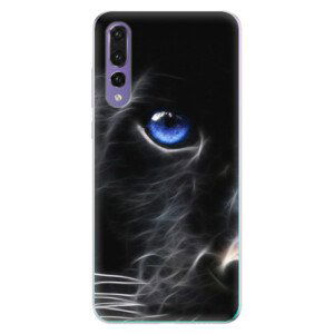 Odolné silikónové puzdro iSaprio - Black Puma - Huawei P20 Pro