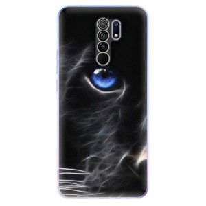 Odolné silikónové puzdro iSaprio - Black Puma - Xiaomi Redmi 9