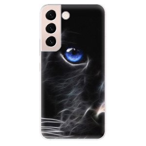 Odolné silikónové puzdro iSaprio - Black Puma - Samsung Galaxy S22 5G