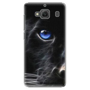 Plastové puzdro iSaprio - Black Puma - Xiaomi Redmi 2