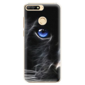 Plastové puzdro iSaprio - Black Puma - Huawei Y6 Prime 2018