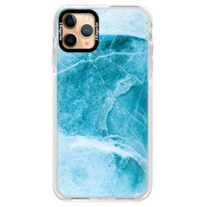 Silikónové puzdro Bumper iSaprio - Blue Marble - iPhone 11 Pro Max