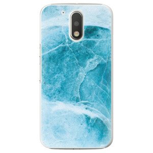 Plastové puzdro iSaprio - Blue Marble - Lenovo Moto G4 / G4 Plus