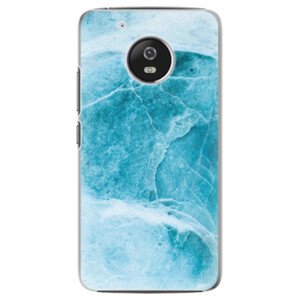 Plastové puzdro iSaprio - Blue Marble - Lenovo Moto G5