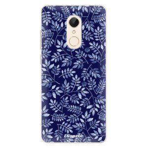 Silikónové puzdro iSaprio - Blue Leaves 05 - Xiaomi Redmi 5