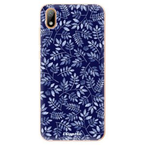 Odolné silikónové puzdro iSaprio - Blue Leaves 05 - Huawei Y5 2019